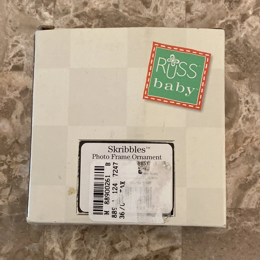 New Russ Photo Frame Christmas Ornament - Picture 5 of 5